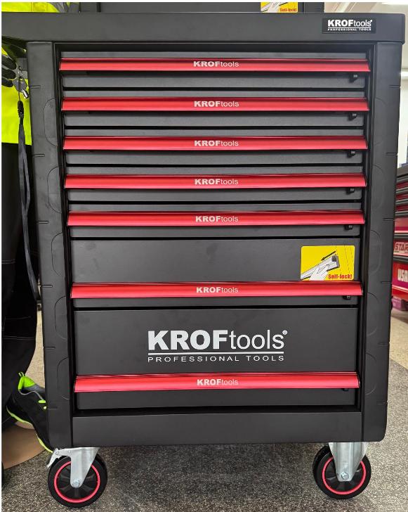 Carro de Ferramentas Profissional KROFtools em Penafiel - gasidouro