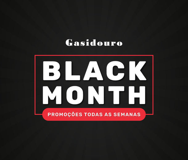 Black Month na Gasidouro: descontos exclusivos em artigos selecionados