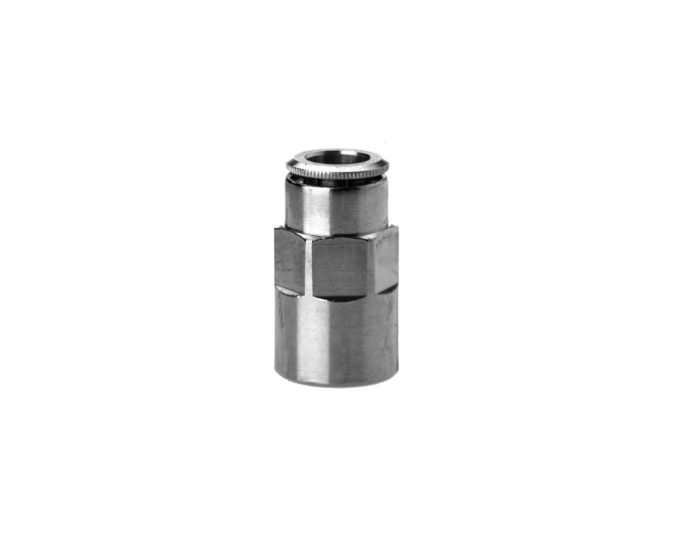 CAMOZZI 6463 JUNCAO FEMEA 1/8 RAPIDA PARA TUBO DE 6MM