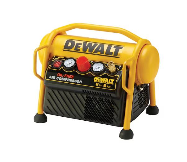 COMPRESSOR DeWALT DPC6MRC-QS 6L 1,5HP 230V 170l/min.