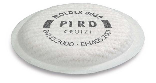 MOLDEX FILTER P1 FOR MASK 8000