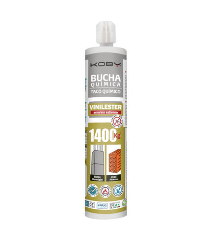 KOBY RESINA QUIMICA VINILESTER SEM ESTIRENO 300ML