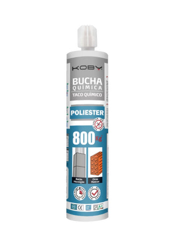 KOBY RESINA QUIMICA POLIESTER SEM ESTIRENO 300ML