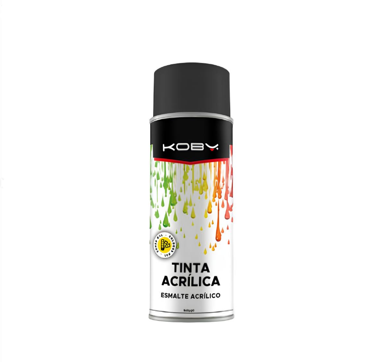 KOBY SPRAY VERMELHO FOGO RAL3000