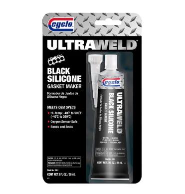 CYCLO SILICONE PRETO A.TEMPERATURA RTV BISNAGA