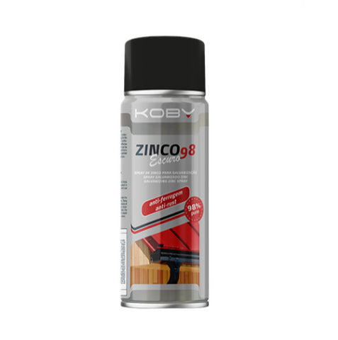 KOBY SPRAY ZINCO ESCURO 400ml
