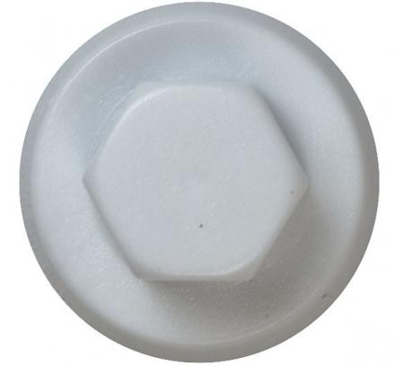 TAMPA NYLON CINZA 7016 PARA PARAFUSO 6.3