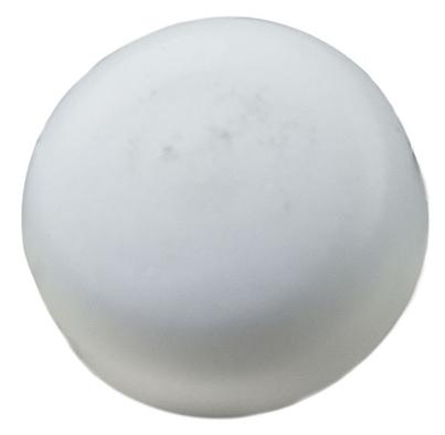 TAMPA PLASTICA PARA PARAFUSO  MATRICULA M6X20 BRANCO