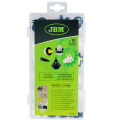 JBM 53713 JOGO MOLAS PAINEL PORTA PEUGEOT/CITROËN 93 PCS