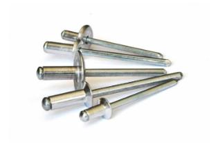 BRALO REBITES ALUMINIO 3  X16