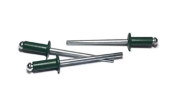 BRALO REBITES ALUMINIO 4 X 10 VERDE RAL6005