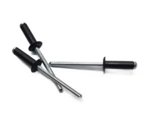 BRALO ALUMINUM RIVETS 4.8 X 16 BLACK 9005