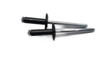 BRALO REMACHES FLOR 4 X16 NEGRO 9005