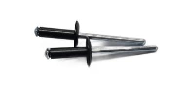 BRALO REBITES FLOR 4.8 X16 PRETO