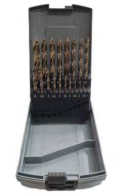 MASTER PROF CAJA CON BROCAS HSS ESCALONADAS 1-10X0.5MM