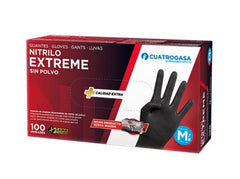 CUATROGASA LUVAS NITRILIO EXTREME L MAC3 (CAIXA 100)