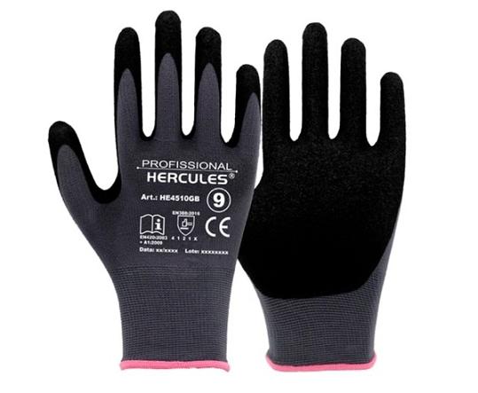 HERCULES LUVAS NITRILO HE 4510GB Nº 9