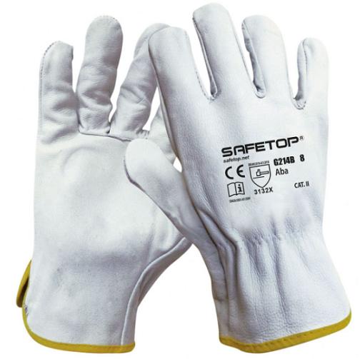SAFETOP LUVAS TIPO CHEFE PELE G214B Nº9