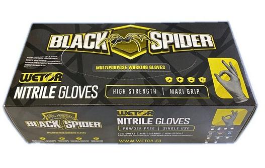 WETOR GUANTES NITRILO NARANJA M (CAJA 50)