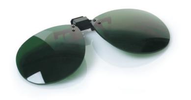 SAFETOP OCULOS PROTEÇÃO COM CLIPES ESCURO 10022