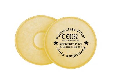 FILTROS P3 PLANOS SAFETOP 34605 PARA MASCARILLA 34600