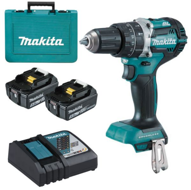 MAKITA BERBEQUIM APARAFUSADORA DHP484RTE 18V