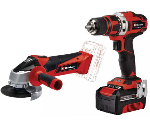 EINHELL KIT APARAFUSADOR/REBARBADORA TE-TK 18/2LI (CD+AG)