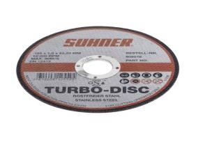 SUHNER DISCO CORTE 125X1 INOX
