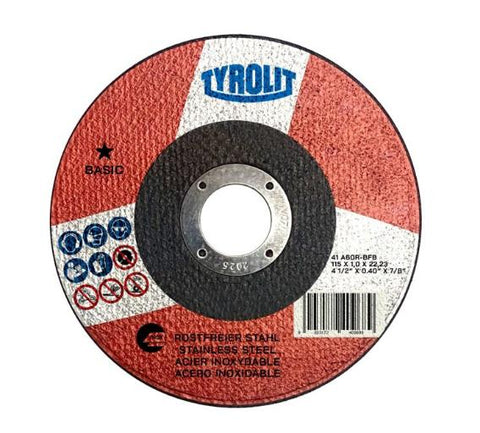 TYROLIT DISCO CORTE 115X1 CLASSIC