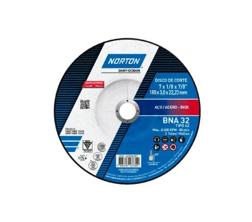 NORTON DISCO DE CORTE DE HIERRO 230X2 DBX