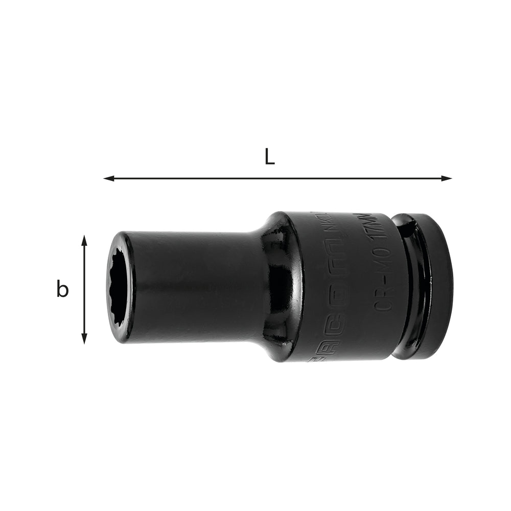 USAG 235 3/4 MM 22 SOCKET WRENCH