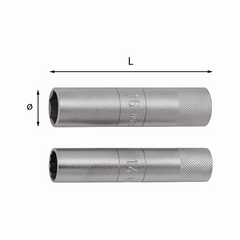 USAG 279 3/8 14L CHAVE DE VELAS LONGA