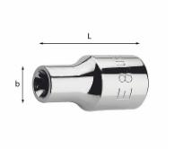 USAG 235 1/4 NTX E  7 LLAVE DE VASO