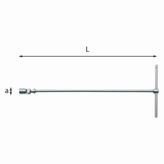 USAG 276 C 20 CHAVE MULETA ARTICULADA