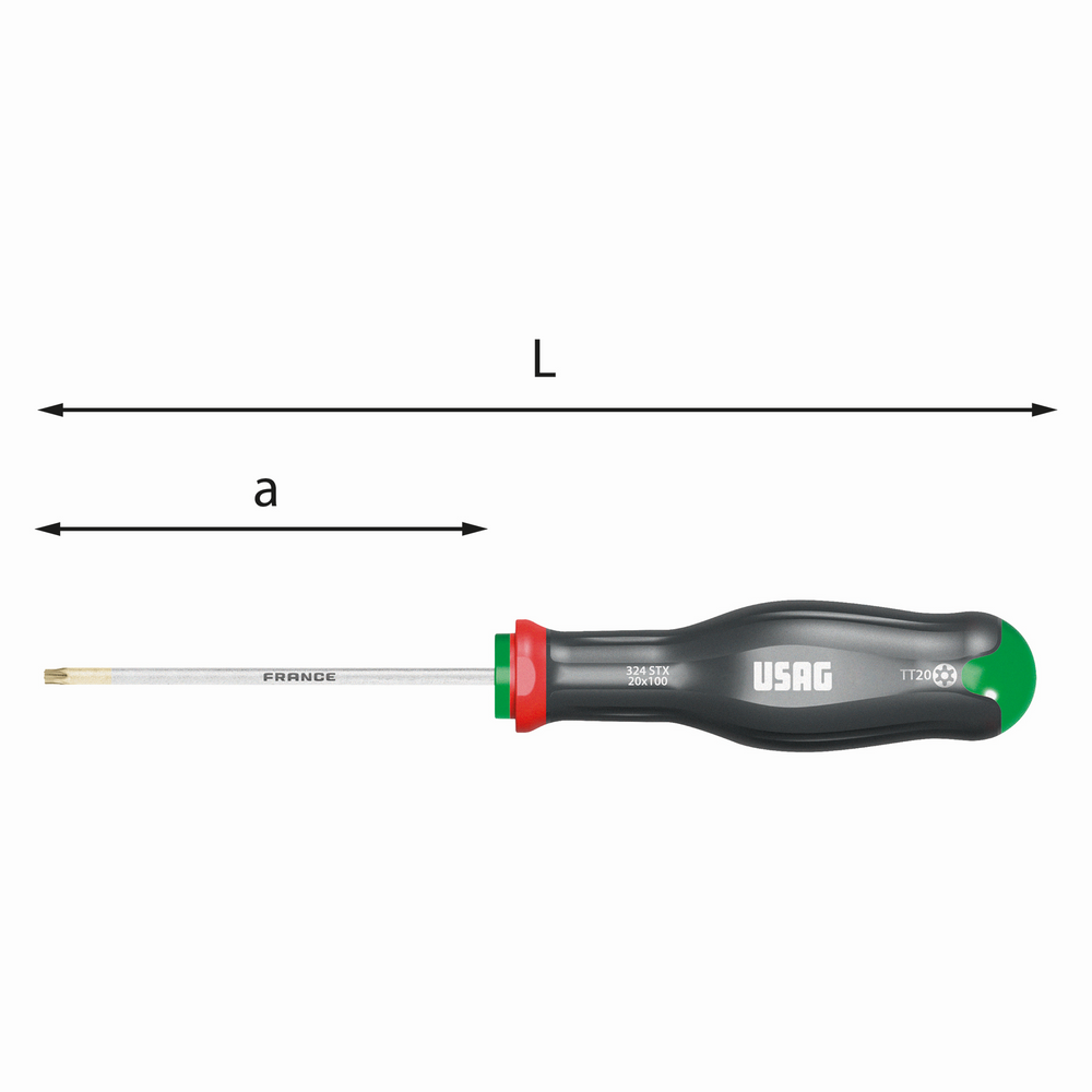 USAG 324 STX T30X115 TORX KEY