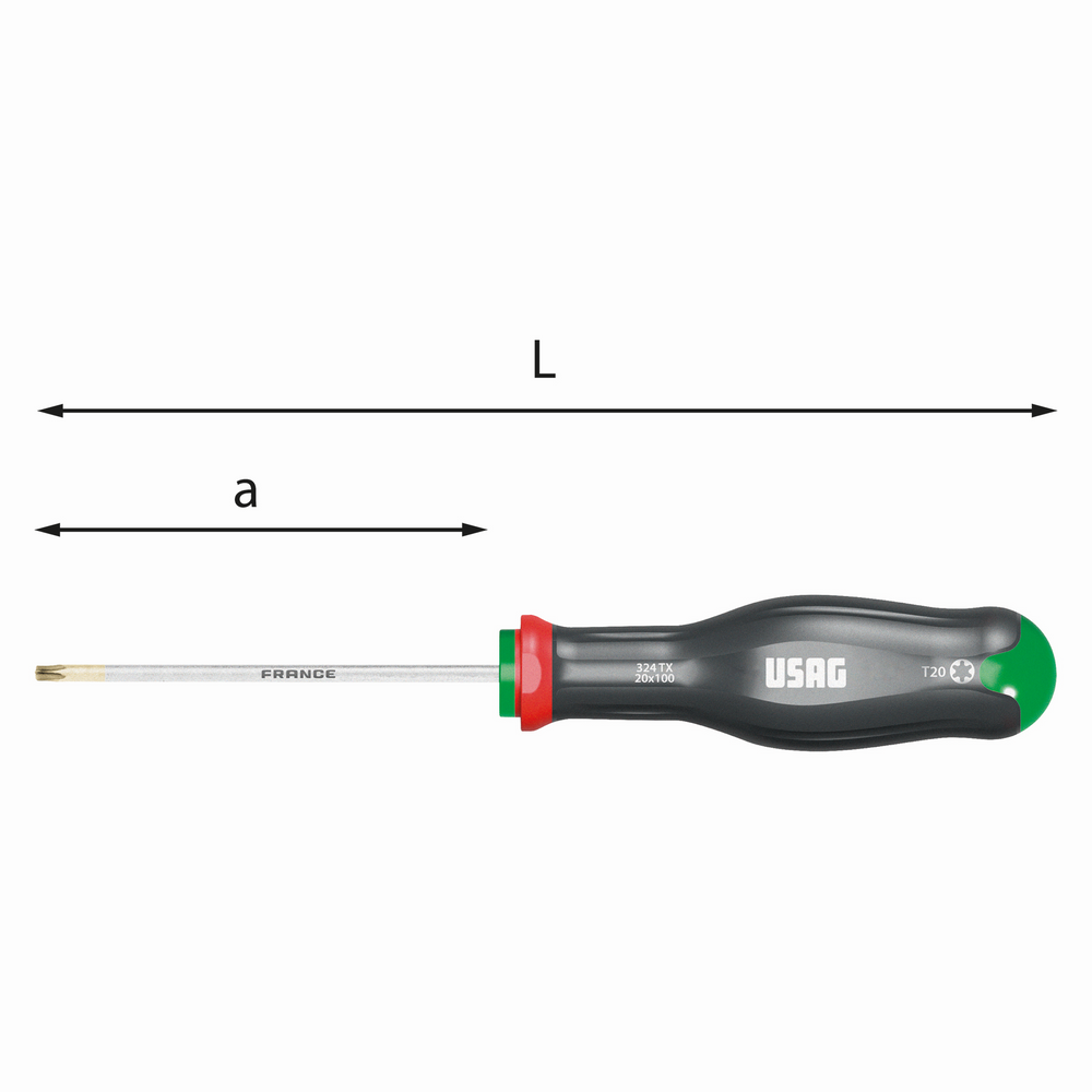 USAG 324 TX  8X50 CHAVE TORX