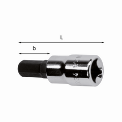 USAG 234 1/4 3 HEX SOCKET WRENCH