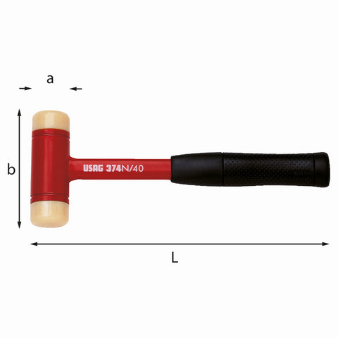 USAG 374 N 40 MARTELO ANTI-RICOCHETE