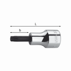 USAG 233 1/4 NTX T15 SOCKET WRENCH