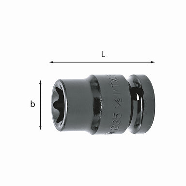 USAG 235 1/2 MTX 12 CHAVE DE CAIXA