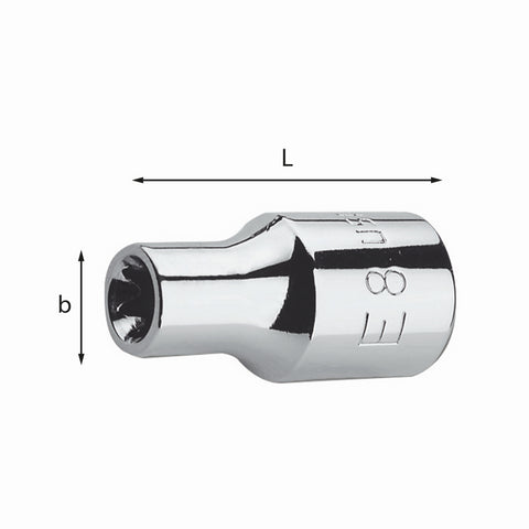 USAG 235 1/2 NTX E 18 CHAVE DE CAIXA TORX