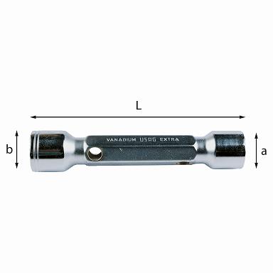 USAG 290 E 8X9 LLAVE TUBULAR