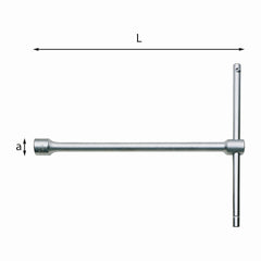 USAG 275 8 LLAVE DE PATA HEXAGONAL