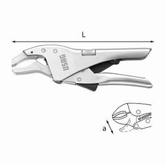 USAG 134 TO 250 PRESSURE PLIERS