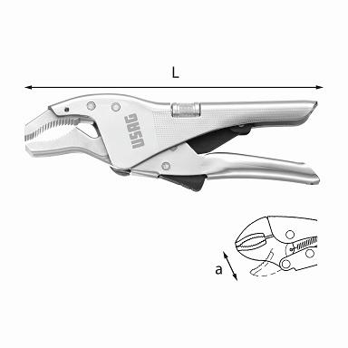 USAG 135 B 250 ALICATE PRESSAO