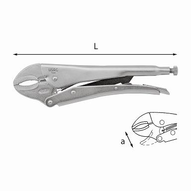 USAG 134 250 ALICATE PRESSAO