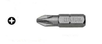 CETA FORM-BIT 1/4 X 25 PZ1