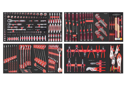 KRAFTWERK CARRO FERRAMENTAS 7GAVETAS BT900 278Pcs