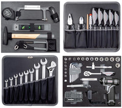 KRAFTWERK MALA COM FERRAMENTA 1/4-3/8 103Pcs 202152000