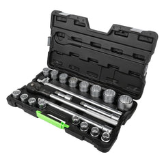 JBM JOGO CHAVES CAIXA 3/4 ESTRIADO 21Pcs 53728